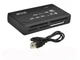 Картрідер універсальний Digital USB (SDHC, SD, MiniSD, microsd, M2, MMC, XD, CF) Чорний (1002-018-01) - зображення 1