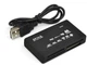 Картрідер універсальний Digital USB (SDHC, SD, MiniSD, microsd, M2, MMC, XD, CF) Чорний (1002-018-01) - зображення 2