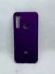 Чохол Silicone Cover Full для Xiaomi Redmi Note 8T Фіолетовий Баклажан - зображення 1