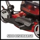 Газонокосарка Einhell акум GE-CM 36/48 Li M - Solo, 36В, PXC, 48 см, 30-75 мм, без травозбірника, мульчування, 16.9 кг (без АКБ і ЗП) (3413054) - изображение 8