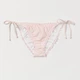 Нижняя часть купальника H&M 060629758 36 Розовый/Белый (OS_6666000173584) - изображение 1