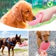 Портативная поилка для собак PetCare Pink (350 мл, ABS-пластик) - изображение 6