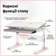 Детский стол Mealux Edmonton Multicolor PN Lite (BD-610 W/MC + PN Lite) - изображение 3