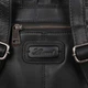 Мужской кожаный рюкзак с клапаном Ashwood Leather Harvey Black - изображение 6