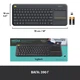 Клавіатура бездротова Logitech K400 Plus Black (920-007145) - изображение 8