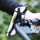 Велотримач для телефону на кермо Baseus Miracle Bicycle Vehicle Mounts (4-6", силікон алюміній). Black - зображення 2