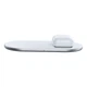 Беспроводное зарядное устройство для телефона и AirPods Baseus Simple 2in1 (18W). White - изображение 3