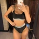 Купальник No Brand роздільний з блискучими вставками чорний M - зображення 3
