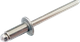 Заклепка с плоской головкой ISO15983 4,8х12 А2/А2 6-8 Steelfix 250 шт (011760) - изображение 1