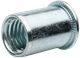 Гайка клепальна Rf М5 (0,5-3,0) Al открытая с плоской головкой І Steelfix 100 шт (136007) - изображение 1