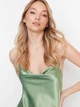 Ночная рубашка женская Trendyol THMSS22GC0018 36 Green (8683048157909) - изображение 2