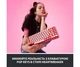 Клавiатура бездротова Logitech Pop Wireless Heartbreaker Rose (920-010718) - зображення 3
