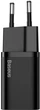 Сетевое зарядное устройство 30W Baseus Super Si Quick Charger PD3.0 3A CCSUP-J01 Type-C Black - изображение 2