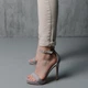 Женские босоножки Fashion Worthy 3996 39 размер 25 см Серый - изображение 6
