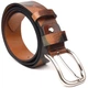 Ремінь для чоловіків у стилі мілітарі з натуральної шкіри GRANDE PELLE Leather Belt 21478 - зображення 3