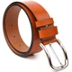 Якісний чоловічий шкіряний ремінь GRANDE PELLE Leather Belt 21472 Рудий - зображення 2