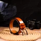 Якісний чоловічий шкіряний ремінь GRANDE PELLE Leather Belt 21472 Рудий - зображення 6