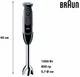 Блендер Braun MultiQuick 5 Vario MQ5237BK - изображение 4