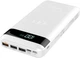 УМБ Promate AuraTank-20 20000 mAh 10W Qi 18W PD USB-C 18W QC USB-A 2x-USB-A White (auratank-20.white) - изображение 1
