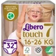 Подгузники Libero Touch Размер 7 (16-26 кг) 32 шт (7322541750057) - изображение 1
