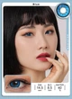 Линзы цветные без диоптрий голубые Blue 0094FL + контейнер для хранения - изображение 7