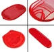 Нейлоновая складная гибкая корзина для белья и игрушек Organizers 27х27х48 см Красная (2000992415866) - изображение 4