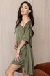 Классический комплект для дома К1021н Хаки, 3XL (52-54) - изображение 3