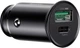 Автомобильное зарядное устройство Baseus Circular Metal PPS Quick Charger Black (CCYS-C01) - изображение 2