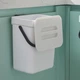Ведро для мусора на 5л прямоугольное MVM с крышкой 245x175x210мм пластик белое BIN-11 5L WHITE/ANTHRACITE - изображение 5