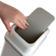 Відро для сміття 15 л з кришкою пластикове MVM BIN-12 15L GRAY - зображення 13