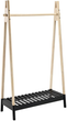 Wieszak na ubrania Jysk Jennet Wood/Black (3811213) - obraz 1