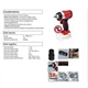 Аккумуляторная ударная отвертка Einhell X-Change TE-CW 18 Li BL-Solo (4510040) - изображение 3