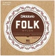 Струны для классической гитары D'Addario EJ32 FOLK NYLON Ball End Silver Wound / Black Treble - изображение 3