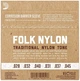 Струны для классической гитары D'Addario EJ33 FOLK NYLON 80/20 Bronze Ball End Clear Treble - изображение 3