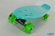 Пенни борд Maraton Penny 44 бирюзовый со светящимися колесами - изображение 3