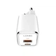Мережевий зарядний пристрій для телефона USB-C, USB-A Ldnio PD 30 W + QC 3.0 18 W Білий (A2317C) - зображення 6