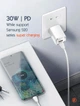 Мережевий зарядний пристрій для телефона USB-C, USB-A Ldnio PD 30 W + QC 3.0 18 W Білий (A2317C) - зображення 12