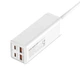 Сетевое зарядное устройство для телефона, ноутбука 65W 2 USB-C + 2 USB-A + 1EU розетка 2м Ldnio (SC1418) - изображение 2