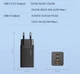 Сетевое зарядное устройство Toocki 67W GAN (2xType-C + USB-A) Белое - изображение 4