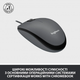 Миша комп'ютерна Logitech Mouse M100 Black (910-006652) (6853362) - зображення 2