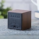 Смарт-будильник WOODEN CUBE дерево горіх 7*7*7см Гранд Презент GPGK08G8 - зображення 3