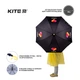Зонтик-трость для девочки Kite Kids детский полуавтомат надежный и стильный аксессуар со свистком в комплекте Likee Plus - изображение 2