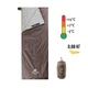 Спальник надлегкий лівий Naturehike LW180 Коричневий 6927595777954-L - зображення 1