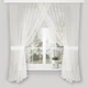 Тюль для кухни Adagio Windows Decor Мелиса, короткие кухонные шторы 250 х 170см, молочные занавески - изображение 1