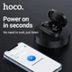 Наушники беспроводные Bluetooth c микрофоном вакуумные Hoco Melody EW11 |BT5.1, 40/300mAh, 5h| Black - изображение 8