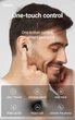 Наушники беспроводные Bluetooth c микрофоном вакуумные Hoco Melody EW11 |BT5.1, 40/300mAh, 5h| Black - изображение 12