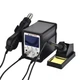 Термоповітряна паяльна станція JCD 996D 220V 2 в 1 (фен + паяльник) з РК-дисплеєм Чорний (sv2440) - зображення 1