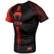 Рашгард Venum Logos Short Sleeves Rashguard Black Red (VENUM-03450-100-S) - изображение 4
