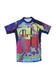 Рашгард с коротким рукавом MANTO Neon Abstract (MNR882_MUL_4L) - изображение 3