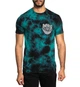 Футболка Affliction Long Road A24543 Teal Lightning Wash (A24543-TELI-S) - изображение 1